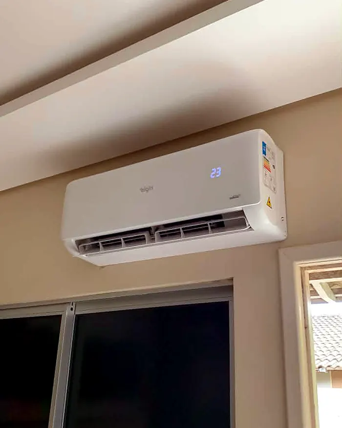 Instalação residencial concluída — MK Climatização