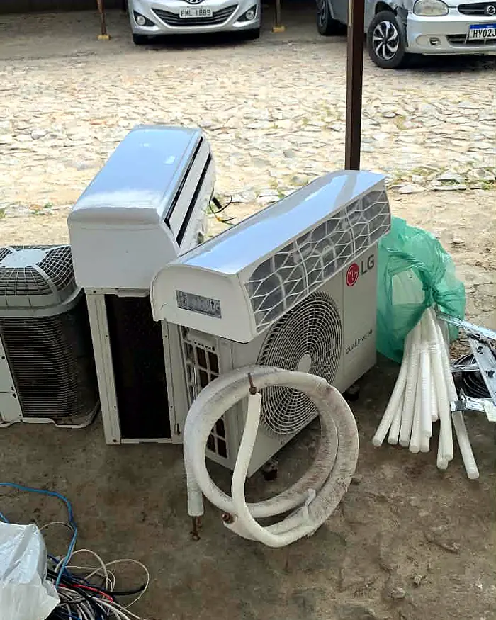 Equipamentos prontos para instalação — MK Climatização